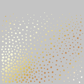 Лист одн. бумаги с фольг. Golden Maxi Drops Gray