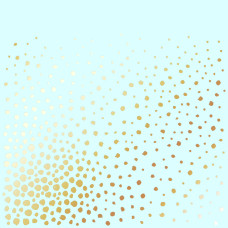 Лист одн. бумаги с фольг. Golden Maxi Drops Mint Фабрика Декора