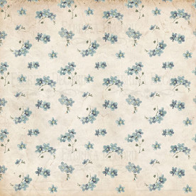 Лист двуст. бумаги Botany summer, 30,5х30,5 см, #17-01, Фабрика Декора