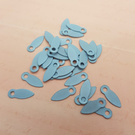 Набір анкерів металлічекіх, 10 шт, колір блакитний