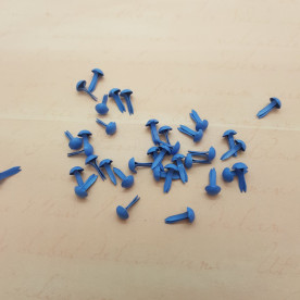 Брадсы темно-голубой, 5 мм, 20 шт