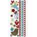 Набор высечек из фетра на клеевой основе Stitched Felt - Together от Chatterbox