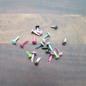 Набір брадс різнокольоровий, 5 мм, 20 шт