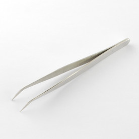 Пінцет для роботи з дрібними деталями, сталь, 125х9 мм