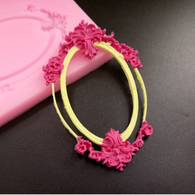 Силиконовый молд Рамка, 78х55 мм