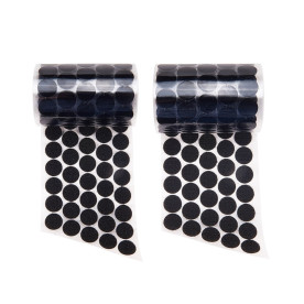 Нейлоновые круги-липучки велкро, 20 мм, черный, 10 пар