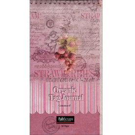 Набір для журналінга Organic 12 сторінок, розмір 20х10см від Fabscraps