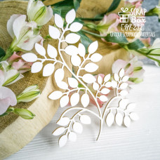 Чіпборд велика гілка Hf-232 100х122 мм, Scrapbox