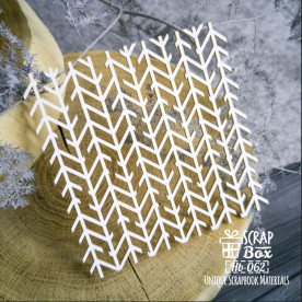 Чипборд фоновой Hb-062 100х100 мм, Scrapbox
