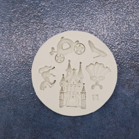 Силиконовый молд Волшебная сказка, 85 мм