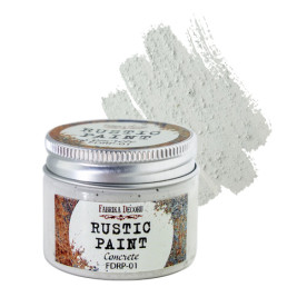 Краска рустик, цвет Бетон, 50 мл, Фабрика Декору