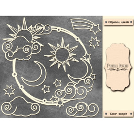 Мегачіпборд Рамка - сонячний вітер # 037, 30х30, Фабрика Декору