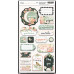 Чипборд для скрапбукинга 18шт Peaches & Cream RU, Scrapmir