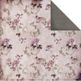 Двусторонняя скрапбумага Floral 30х30 от Fabscraps