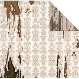 Двусторонняя скрапбумага Fleur 30х30 от Fabscraps