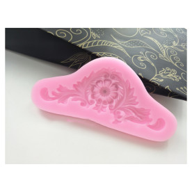 Силіконовий молд Квітковий візерунок, 106х48 мм