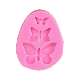 Силіконовий молд Метелики, 72х55 мм