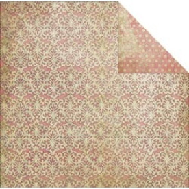 Двусторонняя скрапбумага Filigree 30х30 от Fabscraps