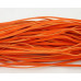 Шнур штучна замша, 3х1 мм, 1 м, помаранчевий
