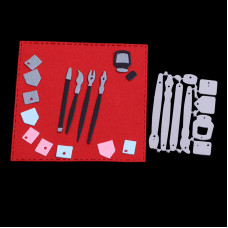 Набір ножів для вирізання Школа канцтовари, 5.1х3.7 см