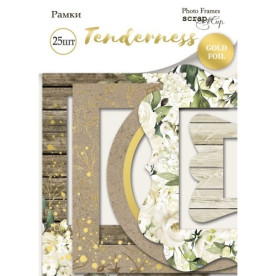 Рамки для фотографій із золотим фольгуванням Tenderness, 25 шт, Scrapmir