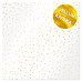 Лист кальки (веллум) с фольгированием Golden Drops, Фабрика Декору