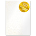 Ацетатный лист с фольгированием Golden Mini Drops A4, Фабрика Декору
