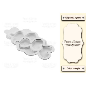 Заготівля для шейкера Cloud-1 8,2х5,1 color_Milk, Фабрика Декору