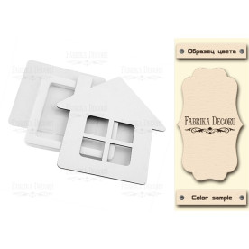 Заготовка для шейкера Милый дом10.8х10cm цвет бежевый, Фабрика Декору