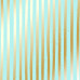 Аркуш паперу з фольгуванням Golden Stripes Turquoise, Фабрика Декору