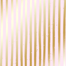 Аркуш паперу з фольгуванням Golden Stripes Light pink, Фабрика Декору