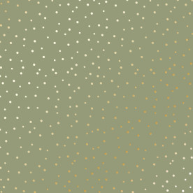 Лист бумаги с фольгированием Golden Drops Olive, Фабрика Декору