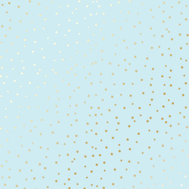 Аркуш паперу з фольгуванням Golden Drops Blue, Фабрика Декору