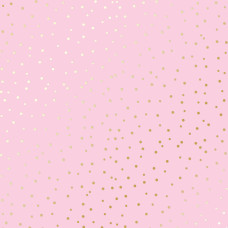 Лист бумаги с фольгированием Golden Drops Pink, Фабрика Декору