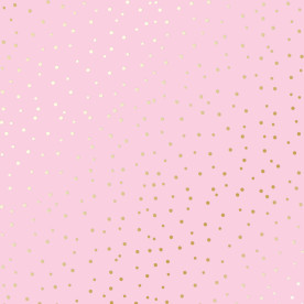 Лист бумаги с фольгированием Golden Drops Pink, Фабрика Декору