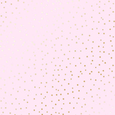 Аркуш паперу з фольгуванням Golden Drops Light pink, Фабрика Декору