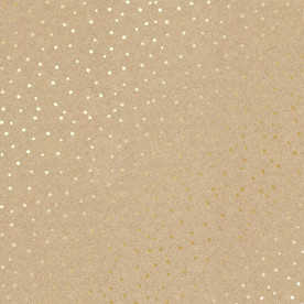 Лист бумаги с фольгированием Golden Drops Kraft, Фабрика Декору