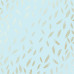 Аркуш паперу з фольгуванням Golden Feather Blue, Фабрика Декору