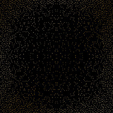 Лист бумаги с фольгированием Golden Mini Drops Black, 30.5х30.5 см, 200 г/м2, Фабрика Декору