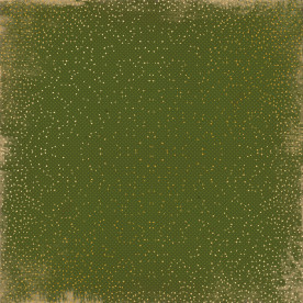 Лист бумаги с фольгированием Golden Mini Drops Botany summer, Dark green, Фабрика Декору