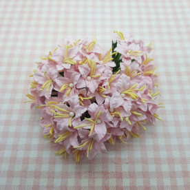 Набор розовых лилий, 2.5 см, 5 шт.