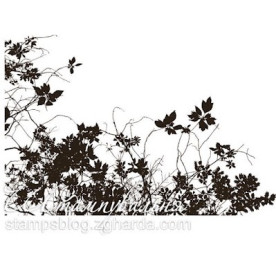 Акриловый штамп Дерево размером 6,1х4,1 см