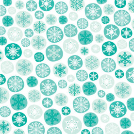 Двосторонній скраппапір Dear Lizzy - Snowy Sidewalks від American Crafts