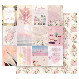 Скраппапір 30х30 см Under The Palms - Golden Coast, 30х30 см, Prima