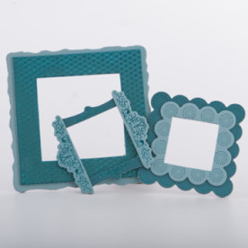 Набор рамочек из кардстока Luscious Frames-Peacock от Chatterbox