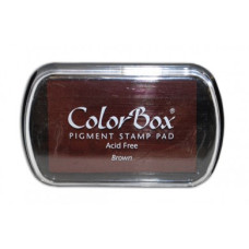 Пигментные чернила для штампинга Colorbox Brown от Clear Snap