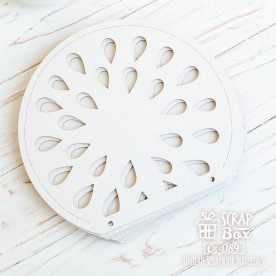 Основа для альбома в форме арбуза (8шт) Оs-089, Scrapbox