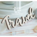 Чипборд, Надпись Travel, Scrapbox