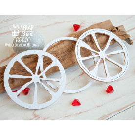 Чіпборд заготовка для шейкера Апельсин Hk-021, Scrapbox