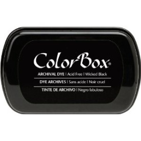 Архивные перманентные чернила, Черные, acid free, Colorbox Archival Wicked Black от Clear Snap